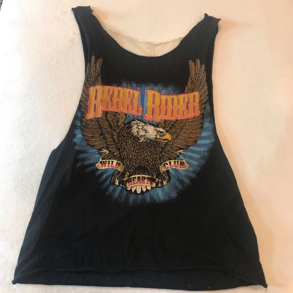 Rebel Rider Mesh Back Tank